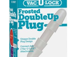 Vac-U-Lock Double Up Frosted Double-Ended Plug by Doc Johnson