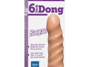 Vac-U-Lock 6 inch Raging Hard-Ons Realistic Dong by Doc Johnson – Ivory