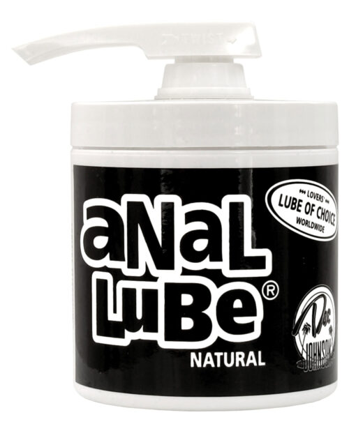 Doc Johnson Doc's Anal Glide - 4.5 oz Thick Oil-Based Lubricant with Pump Dispenser