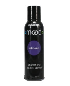 Mood Lube Silicone - 4 oz by Doc Johnson for Long-Lasting, Condom-Compatible Pleasure