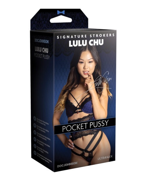 Signature Strokers Lulu Chu ULTRASKYN Pocket Pussy - Handcrafted, Realistic Masturbator in Ivory