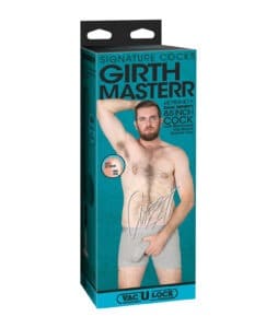 Signature Cocks ULTRASKYN 8.5 inch Girthmasterr with Removable Vac-U-Lock Suction Cup by Doc Johnson