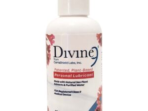 Divine 9 Water-Based Personal Lubricant – 4 oz by Divine 9, Patented Formula for Sensual Comfort