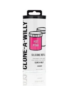 Clone A Willy Silicone Refill - Hot Pink | 7 oz Platinum-Cure Silicone for Custom Dildo Making