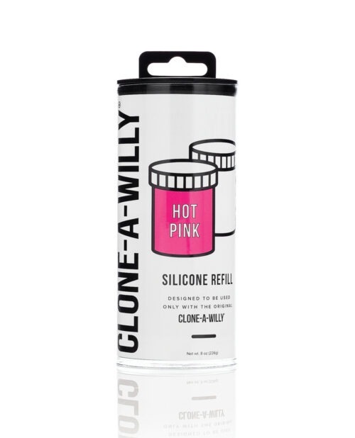 Clone A Willy Silicone Refill - Hot Pink | 7 oz Platinum-Cure Silicone for Custom Dildo Making