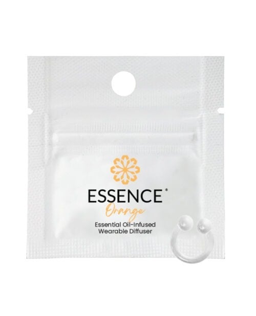 Essence Ring Single Sachet - Orange Scent Diffuser Ring for Aromatherapy and Air Purification