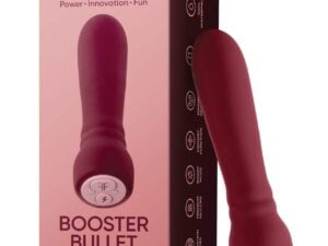 Femme Funn Booster Bullet – Cerise Rechargeable Vibrating Stimulator with 20 Modes