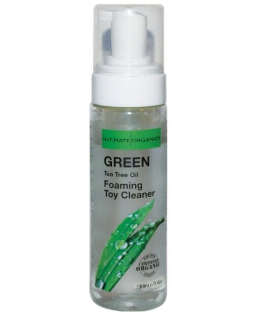 Intimate Earth Foaming Toy Cleaner - 100 ml with Tea Tree and Lavender Oils