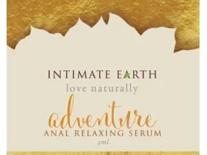Intimate Earth Adventure Anal Relaxing Serum - 3 ml Foil Pack for Comfortable Anal Experience