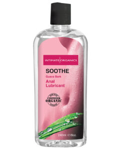 Intimate Earth Soothe Anti-Bacterial Water-Based Anal Lubricant - 8 oz