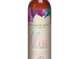 Intimate Earth Bliss Water-Based Anal Relaxing Glide - 4 oz. with Clove Infusion