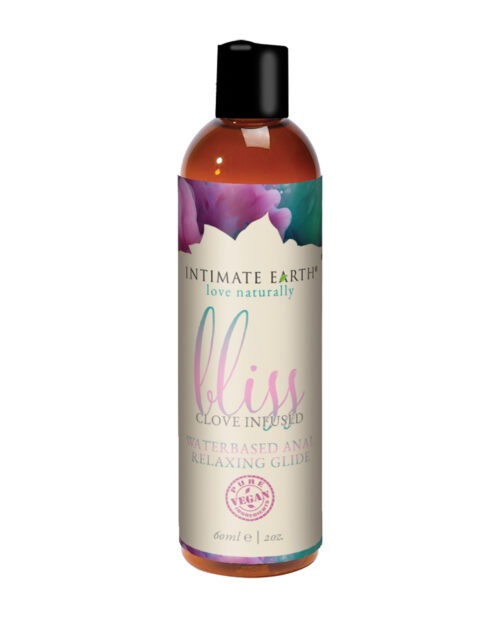 Intimate Earth Bliss Water-Based Anal Relaxing Glide - 2 fl oz