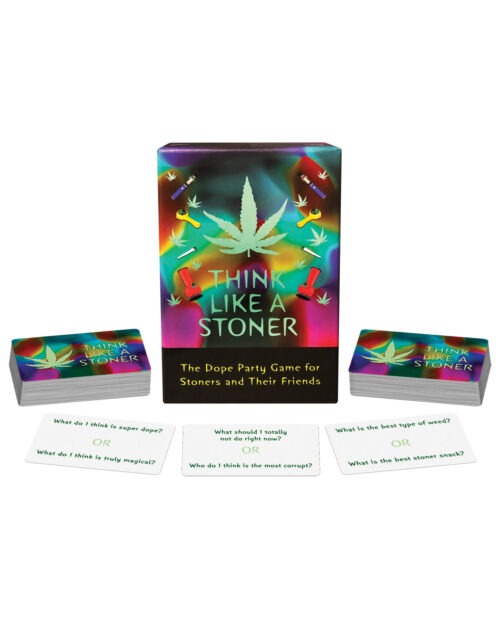 Kheper Think Like a Stoner Party Game – Fun Card Game for Stoners and Friends