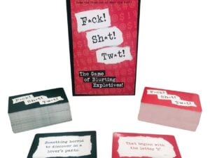 Kheper F*ck! Sh*t! Tw*t! Party Card Game - Hilarious Obscenity Blurt Game for Adults