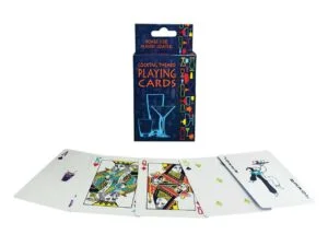 Kheper Cocktail Themed Playing Card Deck – Fun Party Card Game Set