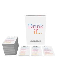 Kheper Drink If Card Game - Fun Party Drinking Game for Couples and Groups