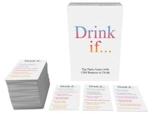 Kheper Drink If Card Game - Fun Party Drinking Game for Couples and Groups