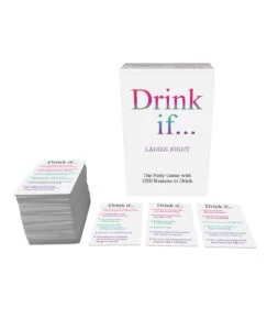 Kheper Drink If... Ladies Night Card Game - Bachelorette Party and Girls' Night Fun