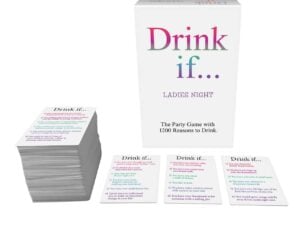 Kheper Drink If... Ladies Night Card Game - Bachelorette Party and Girls' Night Fun