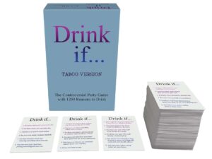 Kheper Games Drink If Taboo - Adult Drinking Game for Couples and Groups