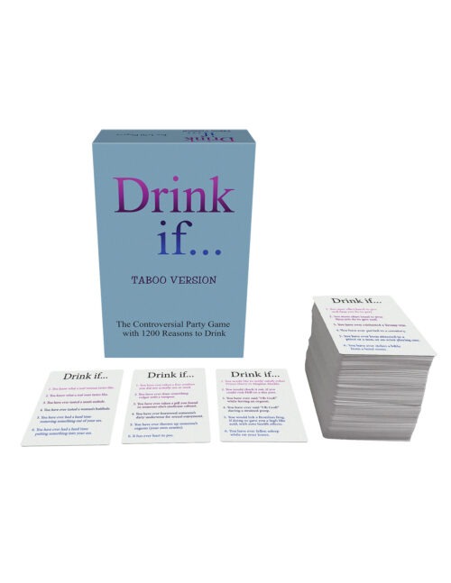 Kheper Games Drink If Taboo - Adult Drinking Game for Couples and Groups
