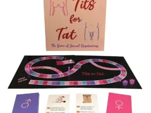 Kheper Tits For Tat Board Game for Couples, Romantic Party Game, Part Number BG.R14