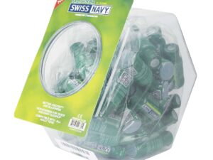 Swiss Navy Premium Natural Water-Based Lubricant - 1 oz, Pack of 50