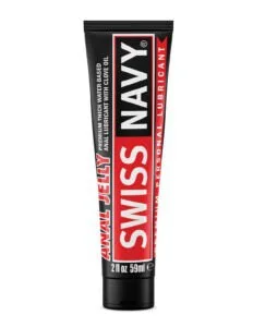 Swiss Navy Anal Jelly Clove - 2 oz Premium Water-Based Personal Lubricant