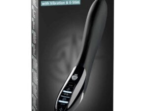 Mystim Electric Eric eStim Vibrator Black Edition – Dual Vibration and Stimulation for Intense Pleasure
