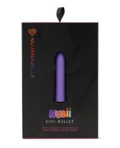 Nu Sensuelle Nubii 10 Function Bullet Vibrator – Purple, Travel-Friendly & Waterproof