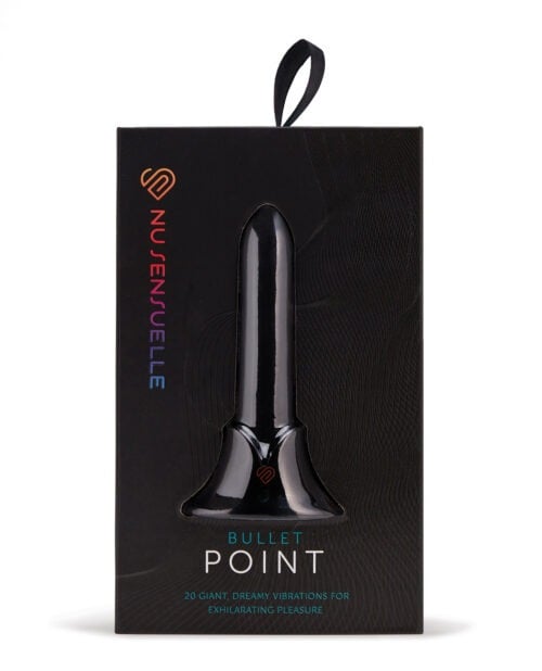 Nu Sensuelle Point Rechargeable Bullet Vibrator - Black