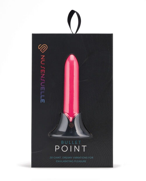 Nu Sensuelle Point Rechargeable Bullet Vibrator - Pink