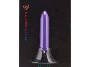 Nu Sensuelle Point Rechargeable Bullet - Purple – Waterproof Vibrator with Multi-Speed & Vibration Patterns