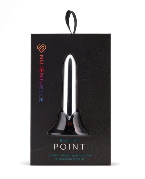 Nu Sensuelle Point Rechargeable Bullet - Silver