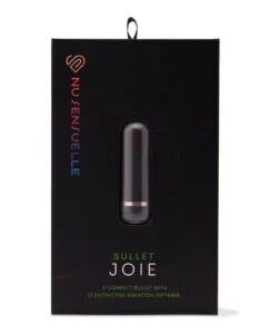 Nu Sensuelle Joie Bullet Vibrator with 15 Vibration Patterns – Black