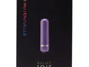 Nu Sensuelle Joie Bullet Vibrator - Purple, 15 Vibration Patterns, Waterproof, Rechargeable, Body-Safe