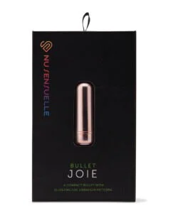 Nu Sensuelle Joie Bullet Vibrator – 15 Function Waterproof Stimulator in Rose Gold