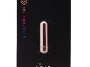 Nu Sensuelle Joie Bullet Vibrator – 15 Function Waterproof Stimulator in Rose Gold