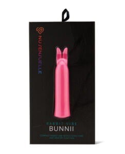 Nu Sensuelle Bunnii Point Vibe - Pink | Compact Rechargeable External Stimulator with 20 Vibration Patterns