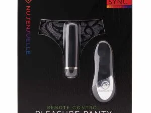 Nu Sensuelle Pleasure Panty Bullet with Remote Control - Discreet, Waterproof, 15 Vibration Modes, Blue