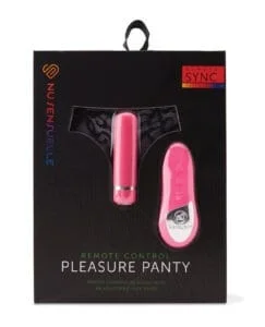 Nu Sensuelle Pleasure Panty Bullet with Remote Control – Pink 15 Vibration Functions