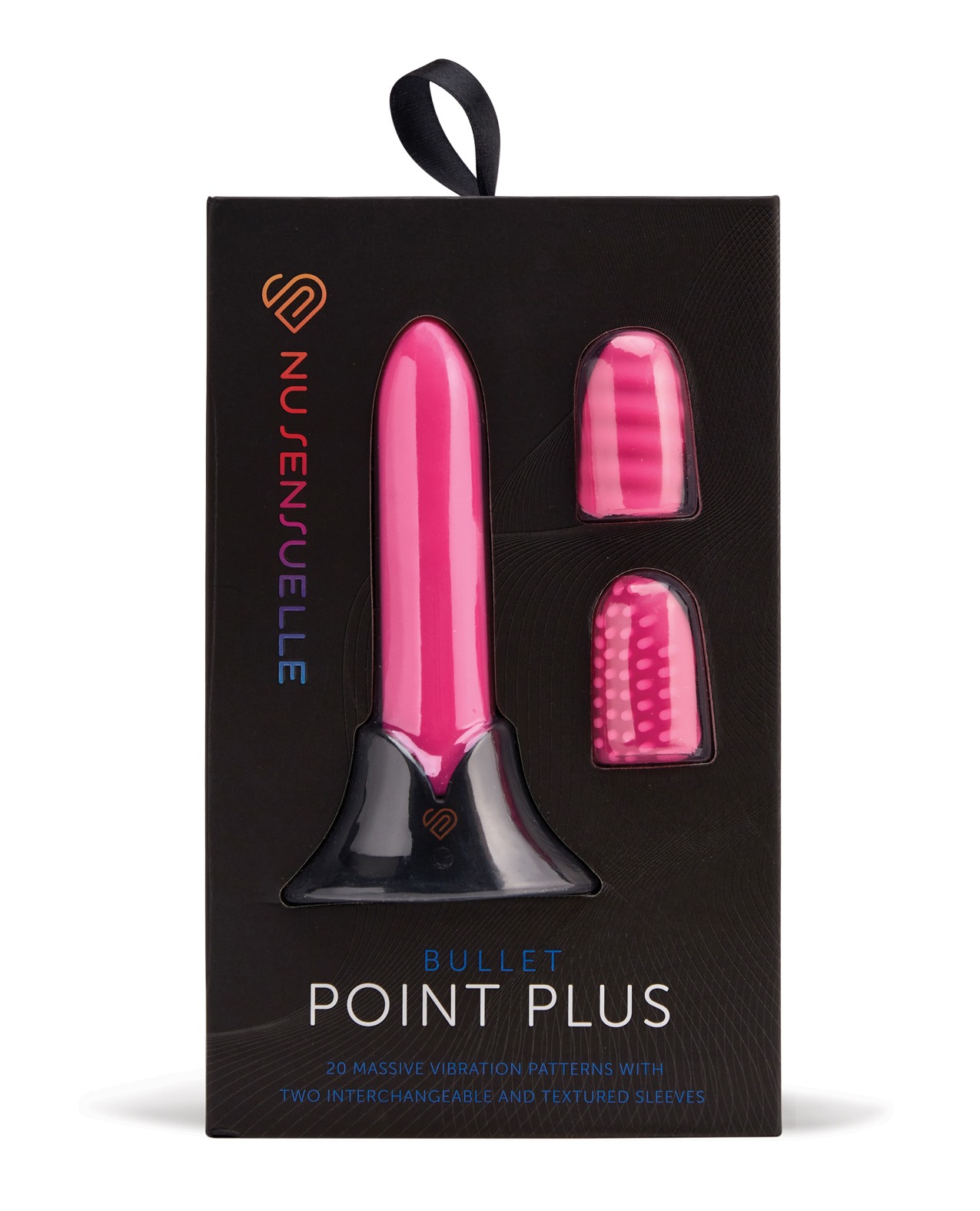Nu Sensuelle Point Plus Rechargeable Bullet Vibrator - Pink