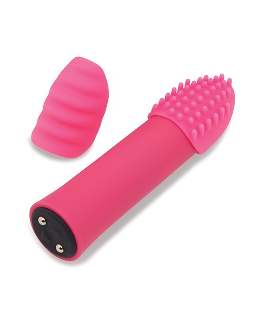 Nu Sensuelle Point Plus Rechargeable Bullet Vibrator - Pink - Image 4
