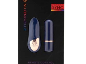 Nu Sensuelle Remote Control Wireless Bullet Plus - Navy Blue
