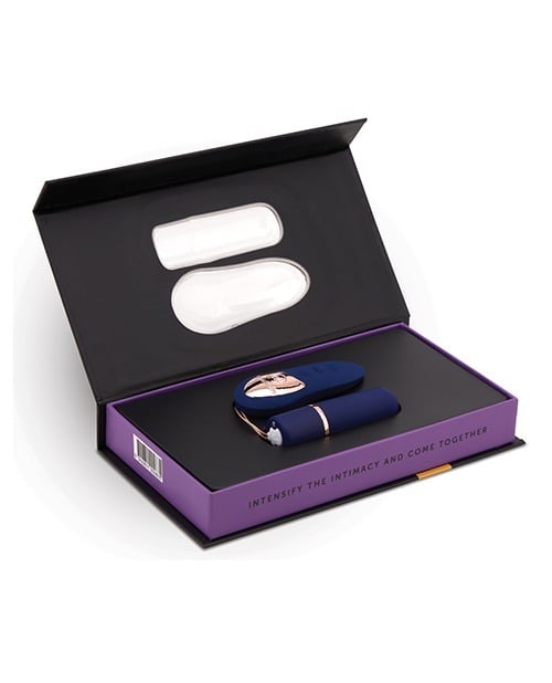 Nu Sensuelle Remote Control Wireless Bullet Plus - Navy Blue - Image 5