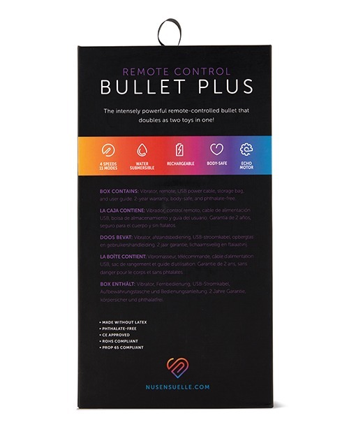 Nu Sensuelle Remote Control Wireless Bullet Plus - Rose Gold - Image 6