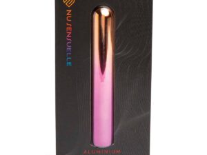 Nu Sensuelle Aluminium Rumba Cylinder – Multicolor Rechargeable Stimulator with Heating and Dual Motors