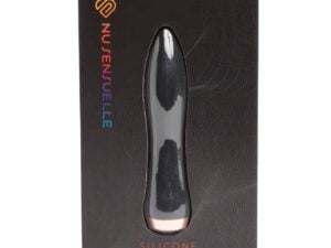Nu Sensuelle 60SX AMP Silicone Bullet - Black, Powerful Vibrator with 12 Intensity Levels and Waterproof