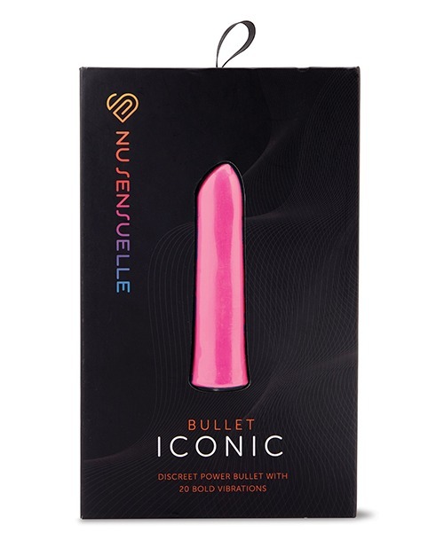 Nu Sensuelle Iconic Bullet - Deep Pink by Nu Sensuelle - Powerful 10-Speed Vibrator with 10 Modes, Rechargeable, Waterproof, Travel-Friendly - Image 5