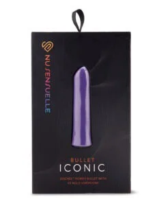 Nu Sensuelle Iconic Bullet - Deep Purple | Powerful 10-Speed Vibrator with 10 Modes
